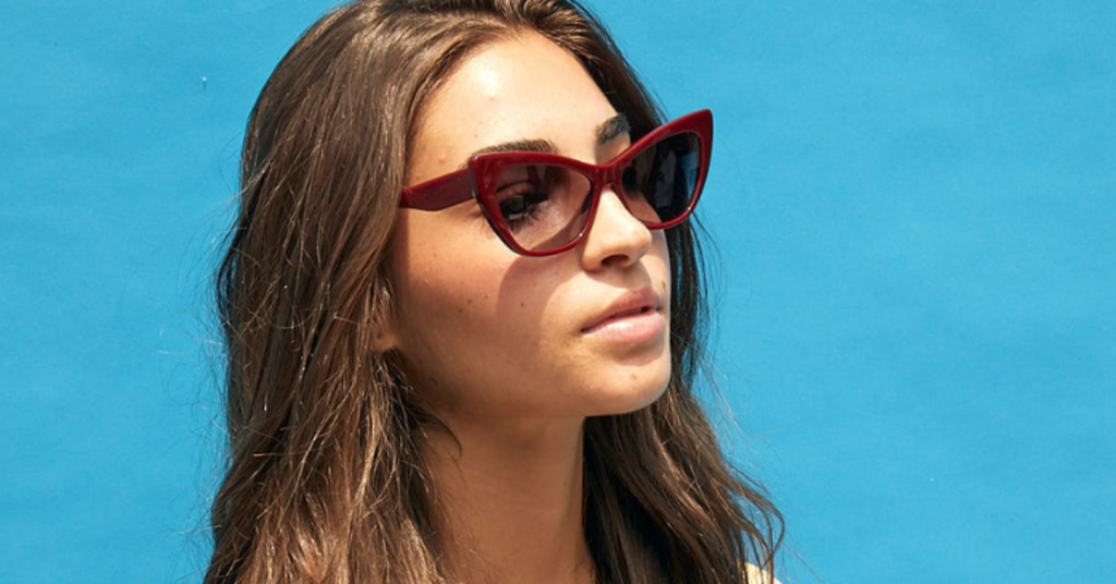 Lentes de shop sol cat eye