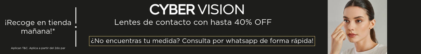 Cyber - Hasta 50% OFF Lentes de Contacto