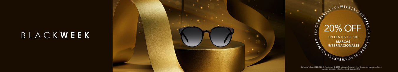 black week lentes de sol 20%off