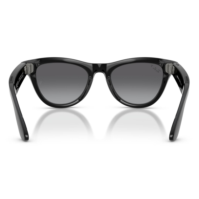 Lentes De Sol Ray-Ban Meta 0RW4014 Skyler Polarizado Negro