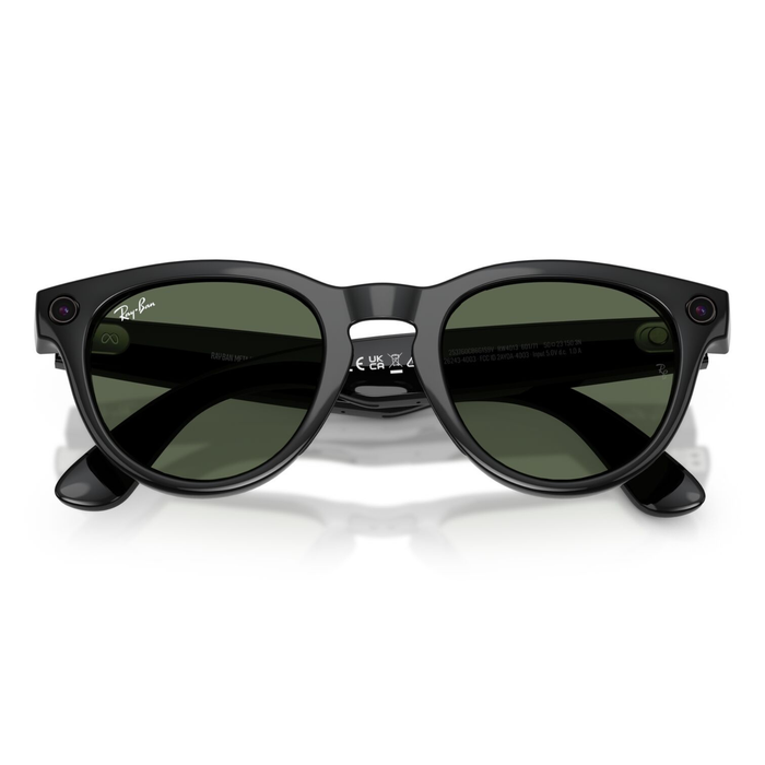 Lentes De Sol Ray-Ban Meta 0RW4013 Headliner Negro