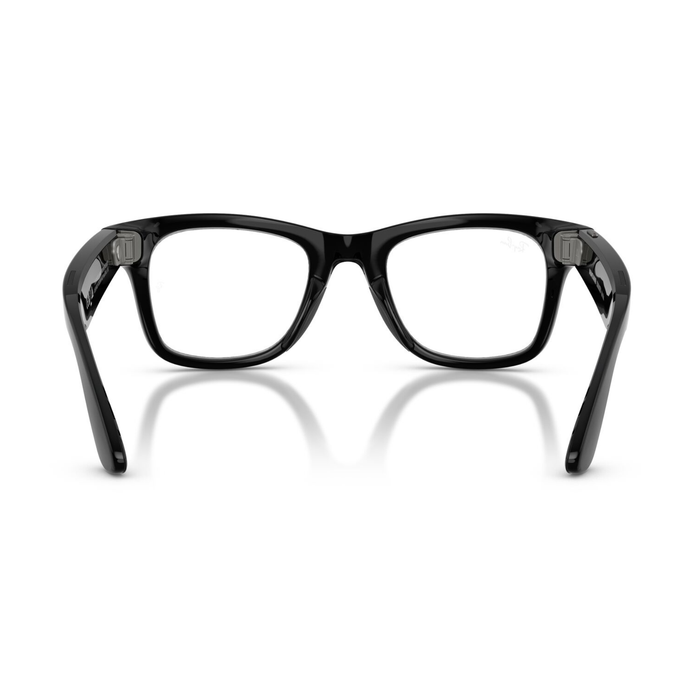 Lentes De Sol Ray-Ban Meta RW4012 Wayfarer Transitions Negro/Verde