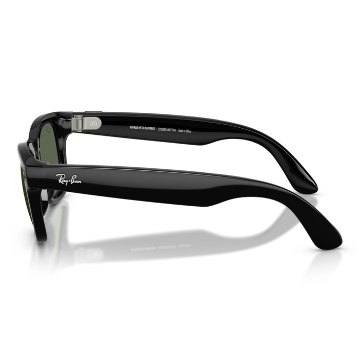 Lentes De Sol Ray-Ban Meta 0RW4012 Wayfarer Negro