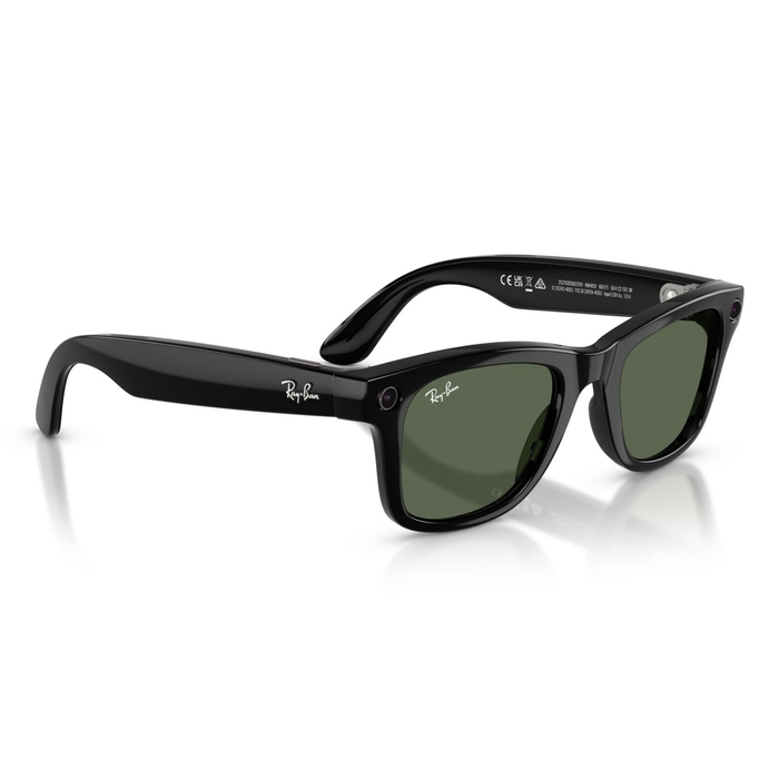 Lentes de sol Ray-Ban Meta RW4012 Wayfarer  Gen Unisex Negro