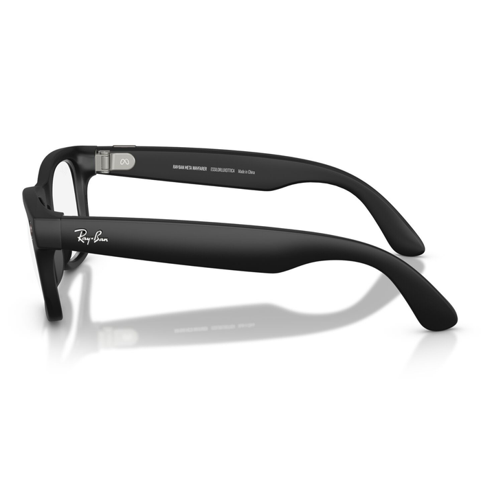Lentes De Sol Ray-Ban Meta RW4012 Wayfarer Transitions Large Negro/Gris