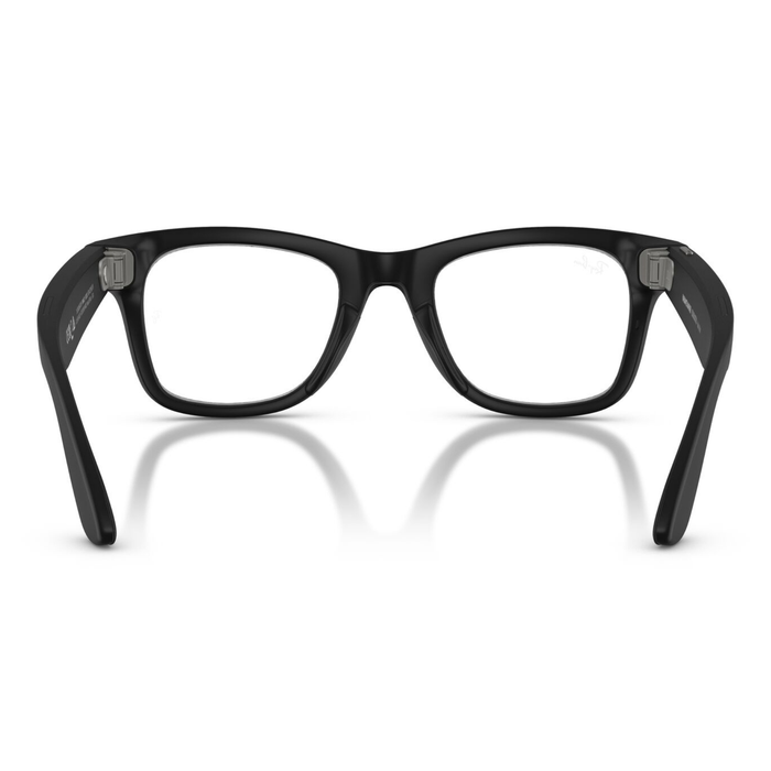 Lentes De Sol Ray-Ban Meta RW4012 Wayfarer Transitions Large Negro/Gris