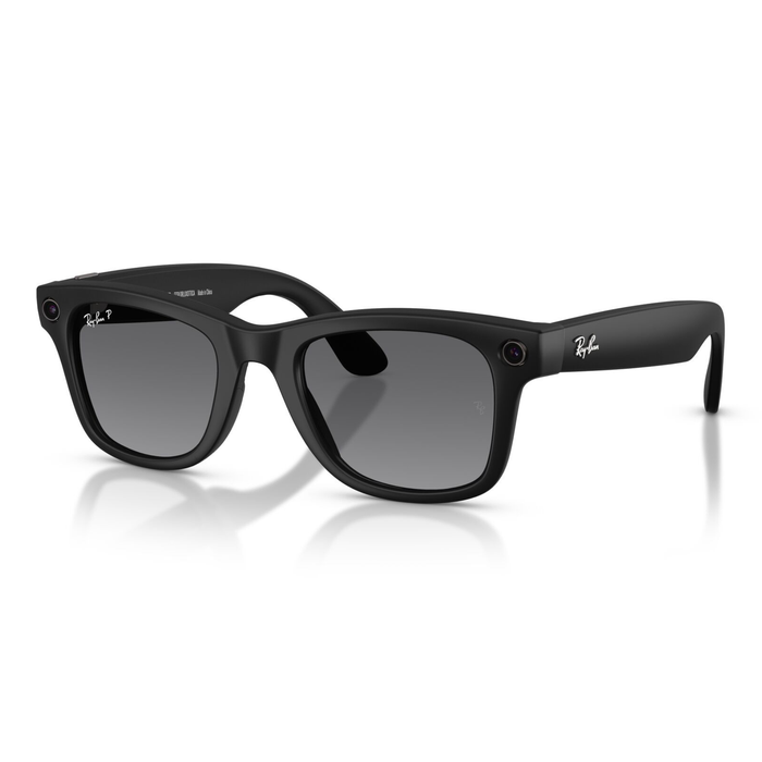 Lentes de sol Ray-Ban Meta RW4012  Wayfarer RW4012 Unisex Negro Polarizado