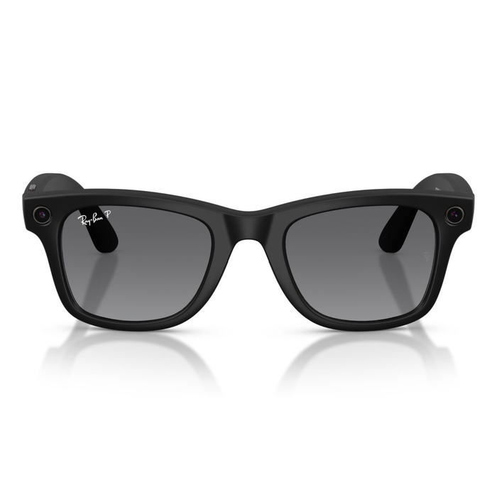Lentes de sol Ray-Ban Meta RW4012  Wayfarer RW4012 Unisex Negro Polarizado