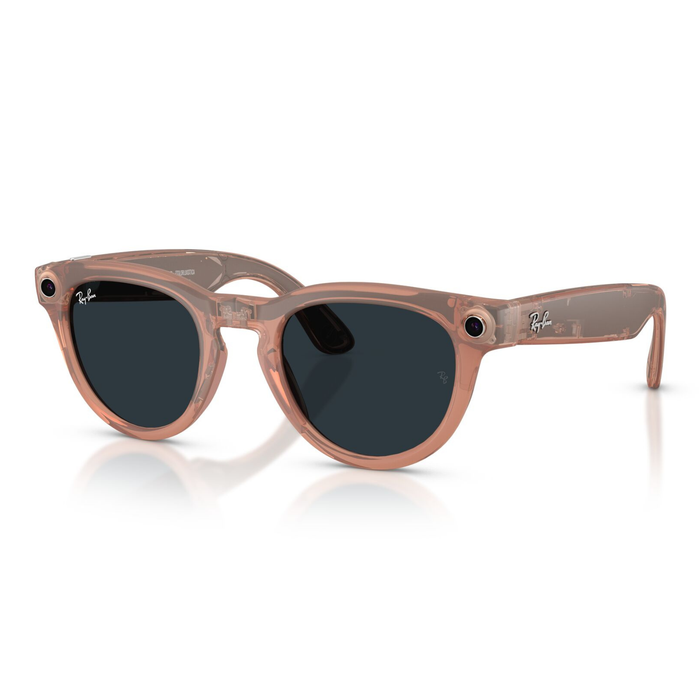 Lentes Ray-Ban Meta 0RW4013 Headliner Transitions Gris/Durazno
