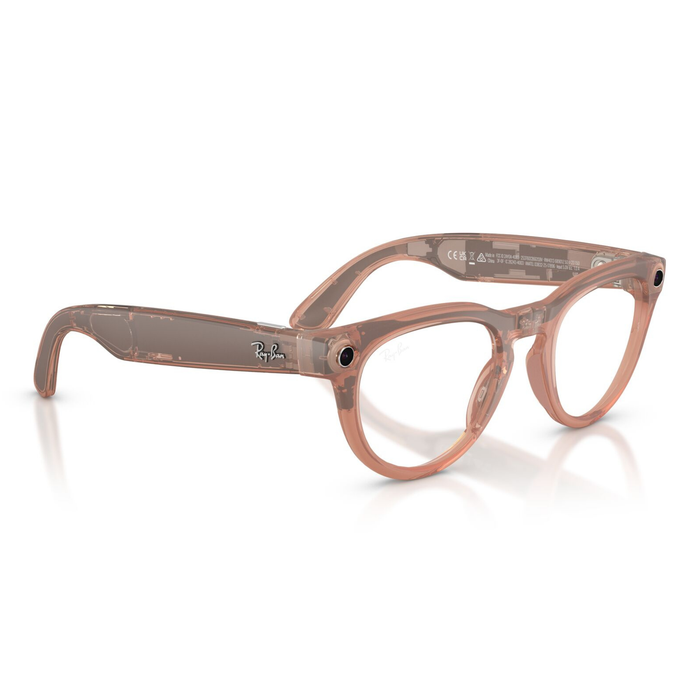 Lentes Ray-Ban Meta 0RW4013 Headliner Transitions Gris/Durazno