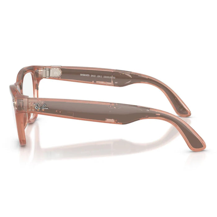 Lentes De Sol Ray-Ban Meta 0RW4014 Skyler Transitions Café/Durazno