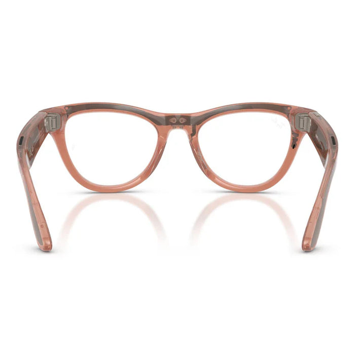 Lentes De Sol Ray-Ban Meta 0RW4014 Skyler Transitions Café/Durazno