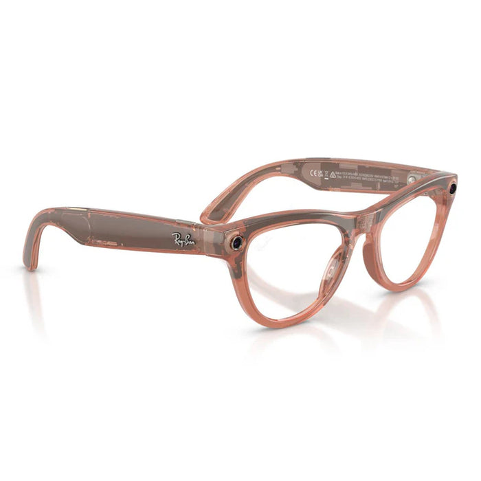 Lentes De Sol Ray-Ban Meta 0RW4014 Skyler Transitions Café/Durazno