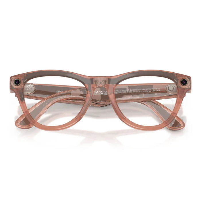 Lentes De Sol Ray-Ban Meta 0RW4014 Skyler Transitions Café/Durazno