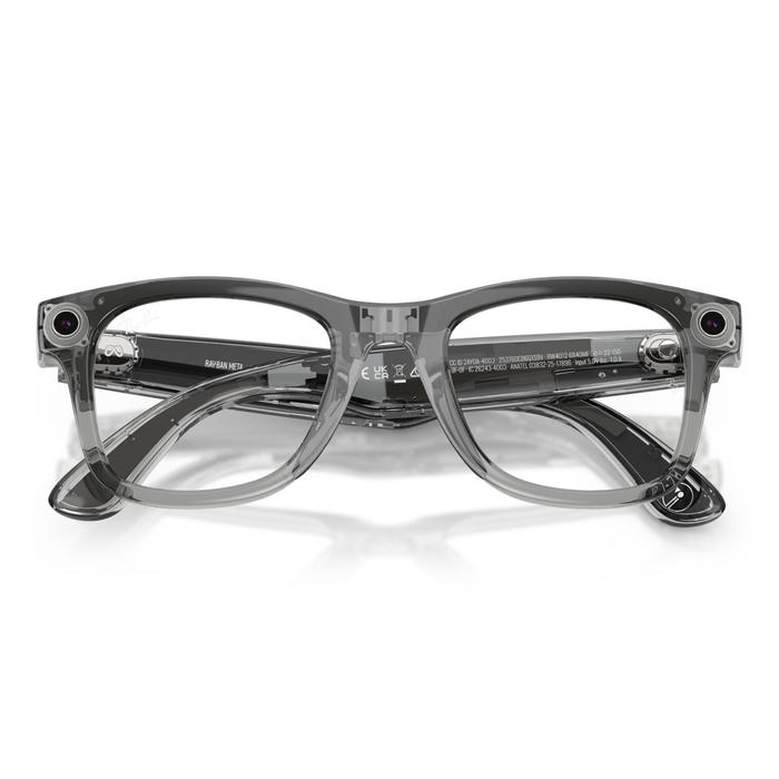 Lentes Ray-Ban Meta RW4012 Wayfarer Transitions Gris/Azul