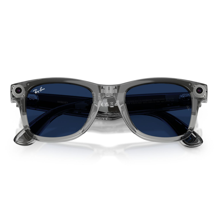Lentes Ray-Ban Meta RW4012 Wayfarer Transitions Gris/Azul