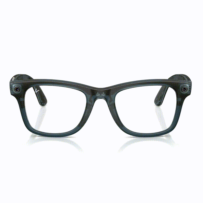 Lentes de sol Ray-Ban meta (Gen 3) Wayfarer Large Transitions Transp. Ocean