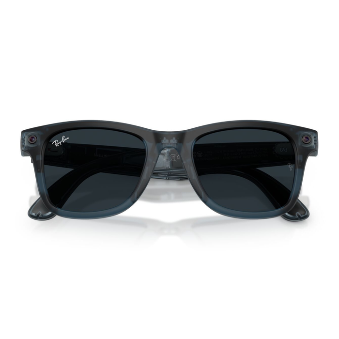 Lentes de sol Ray-Ban meta (Gen 3) Wayfarer Large Transitions Transp. Ocean