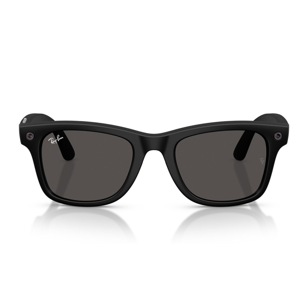 Lentes de sol Ray-Ban meta (Gen 3) Wayfarer Large Negro Mate