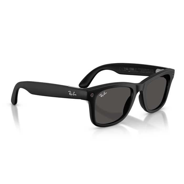 Lentes de sol Ray-Ban meta (Gen 3) Wayfarer Large Negro Mate