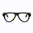 Lentes de sol Ray-Ban meta (Gen 3) Aviator Transitions Shiny Black