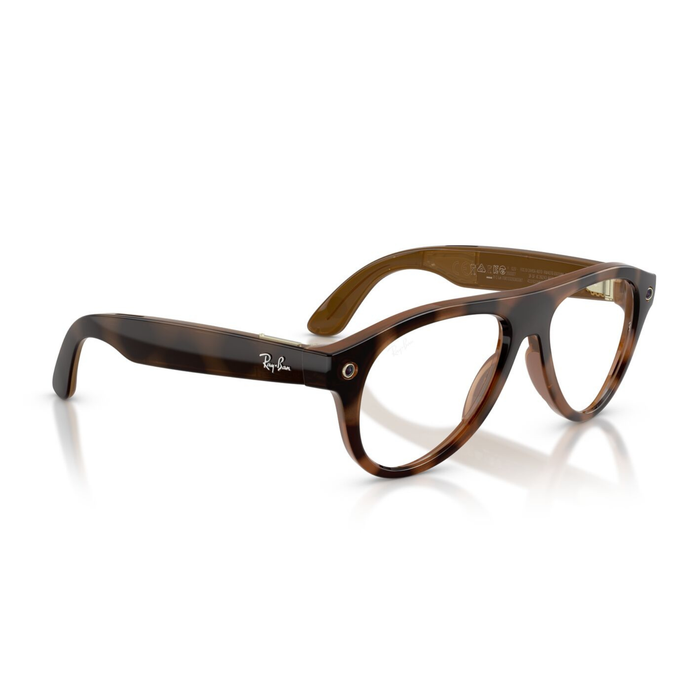 Lentes de sol Ray-Ban meta (Gen 3) Aviator Transitions Havana
