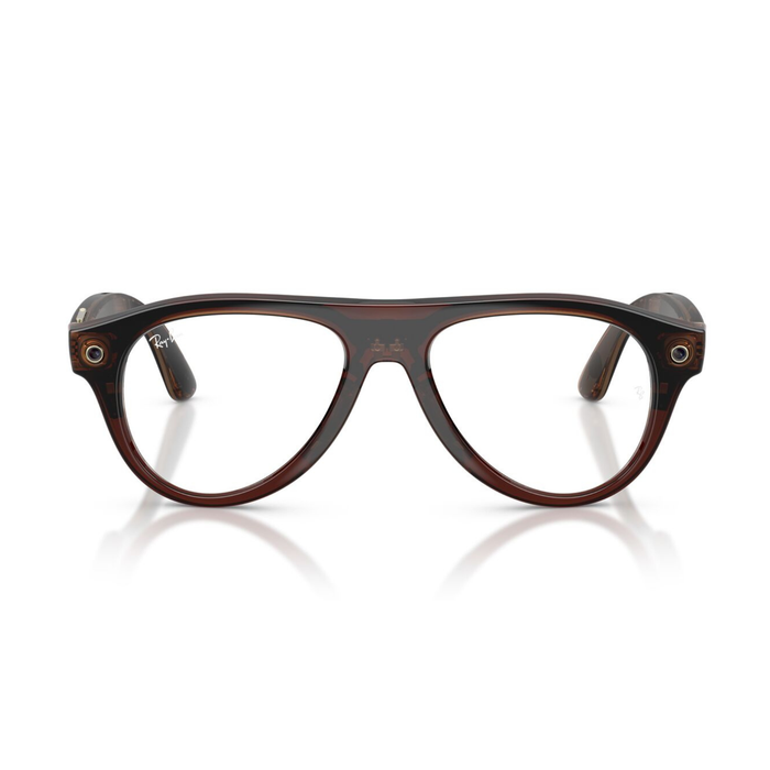 Lentes de sol Ray-Ban meta (Gen 3) Aviator Transitions Transp. Umber
