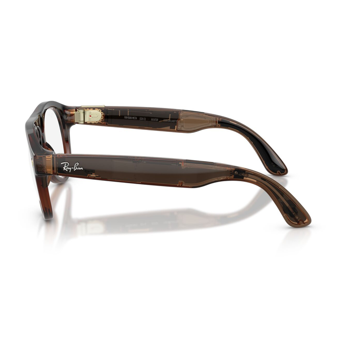 Lentes de sol Ray-Ban meta (Gen 3) Aviator Transitions Transp. Umber