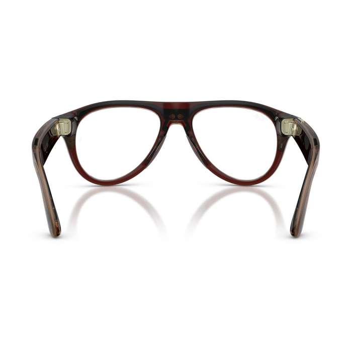 Lentes de sol Ray-Ban meta (Gen 3) Aviator Transitions Transp. Umber