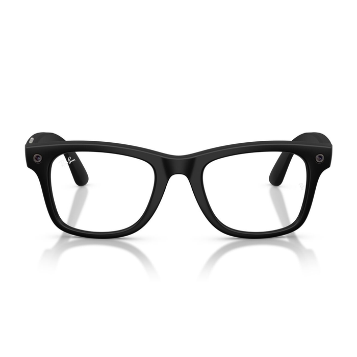 Lentes de sol Ray-Ban meta (Gen 3) Wayfarer Large Transitions Negro Mate