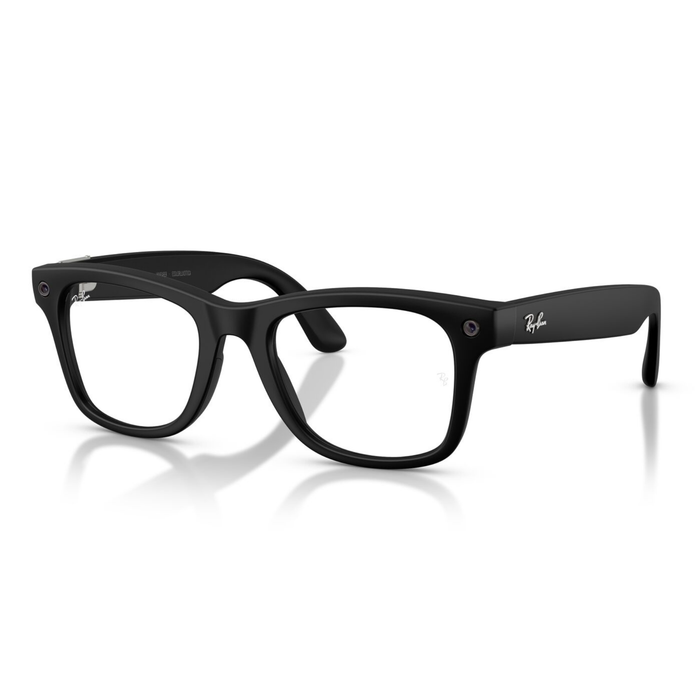 Lentes de sol Ray-Ban meta (Gen 3) Wayfarer Large Transitions Negro Mate