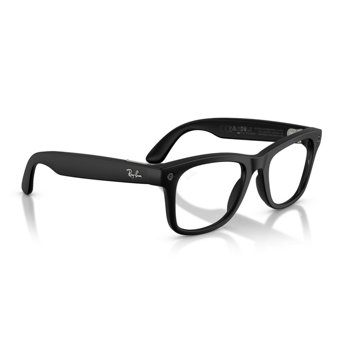 Lentes de sol Ray-Ban meta (Gen 3) Wayfarer Transitions Negro Mate