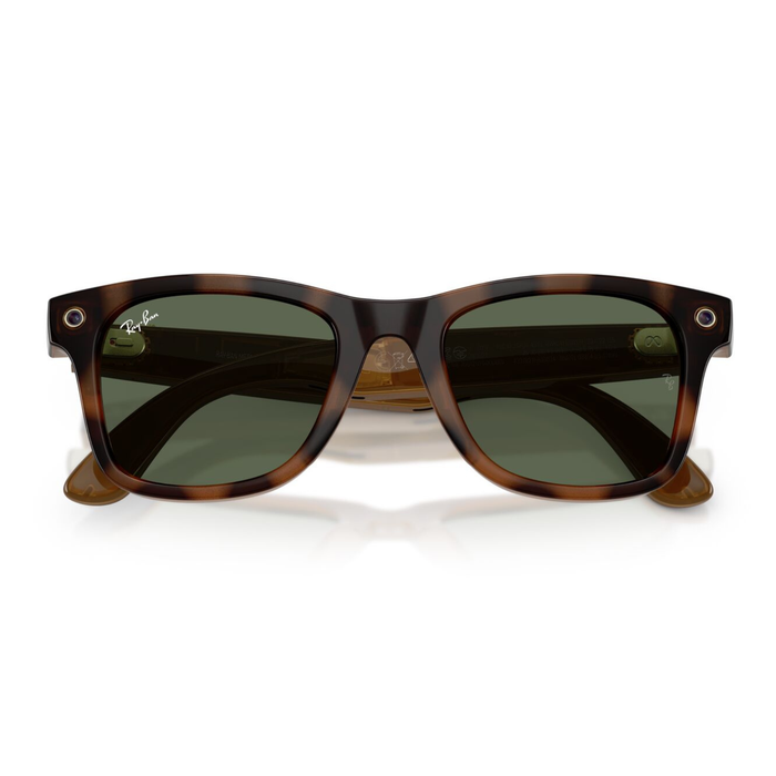 Lentes de sol Ray-Ban meta (Gen 3) Wayfarer  Havana