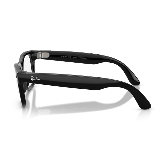 Lentes oftálmicos Ray-Ban meta (Gen 3) Wayfarer Negro