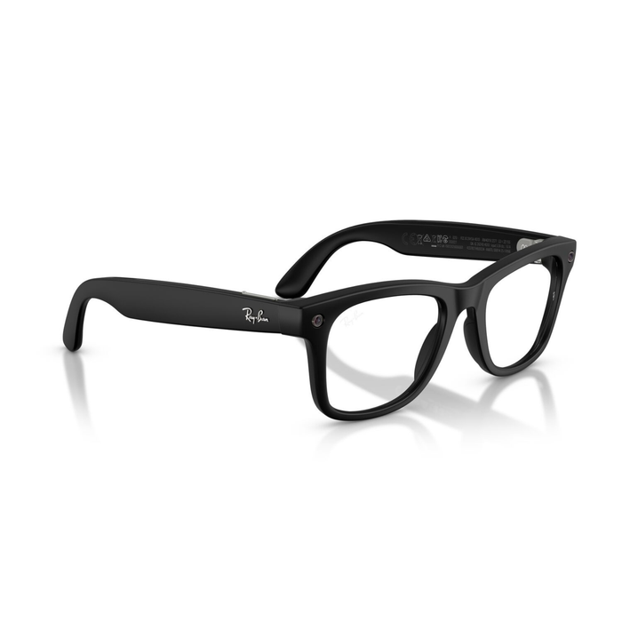 Lentes oftálmicos Ray-Ban meta (Gen 3) Wayfarer Negro
