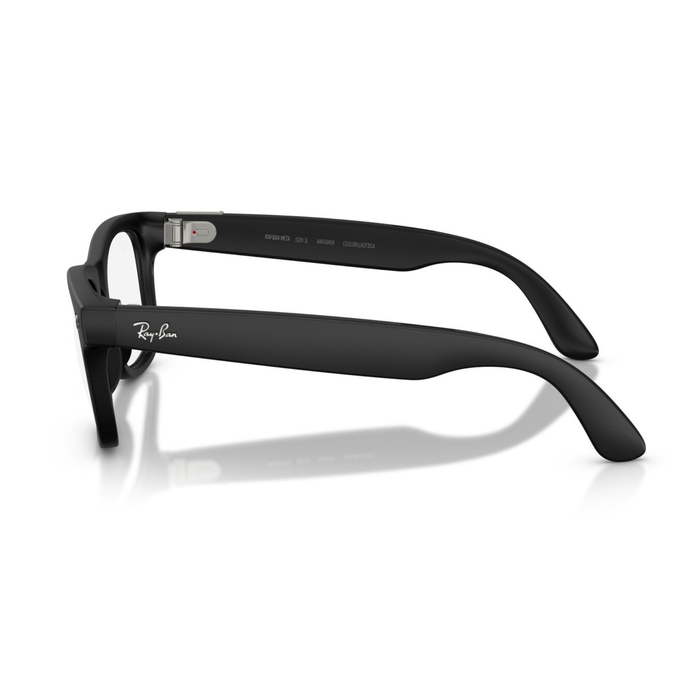 Lentes oftálmicos Ray-Ban meta (Gen 3) Wayfarer Negro