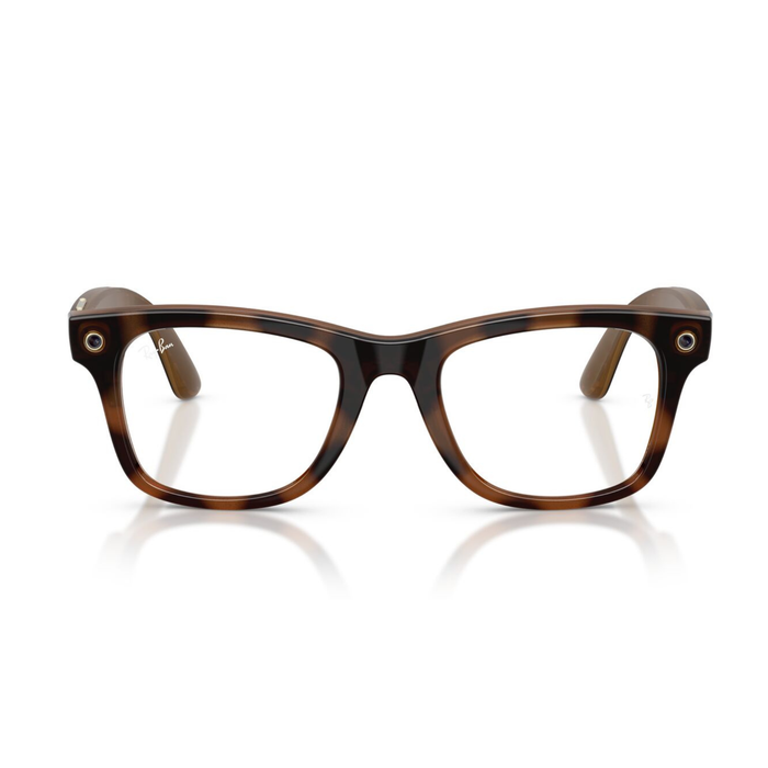 Lentes oftálmicos Ray-Ban meta (Gen 3) Wayfarer Havana