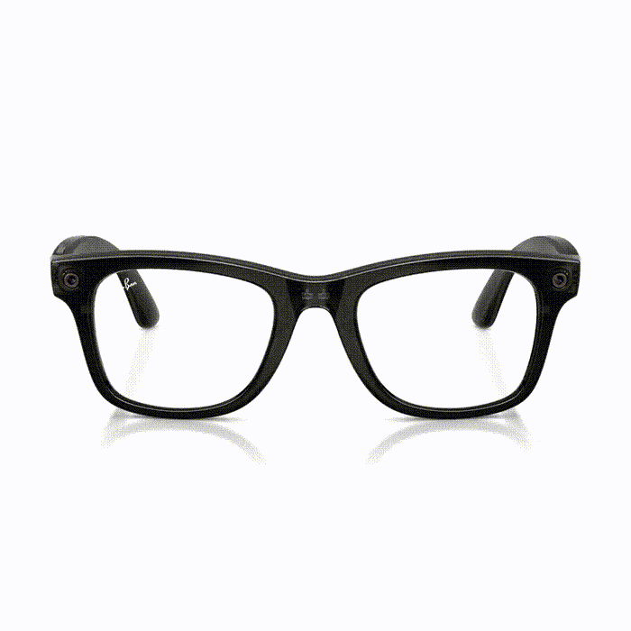 Lentes de sol Ray-Ban meta (Gen 3) Wayfarer Transitions Transp. Black