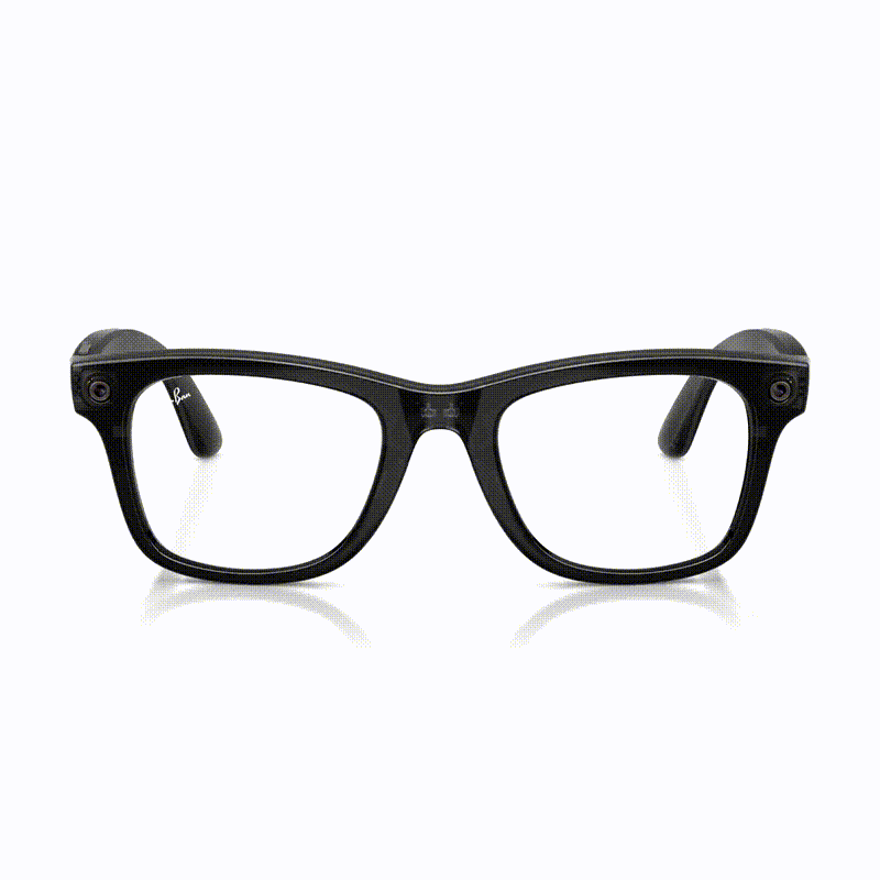 Lentes de sol Ray-Ban meta (Gen 3) Wayfarer Transitions Transp. Black