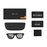 Lentes De Sol Oakley Meta 0OW8002 Hstn Polarizado Negro
