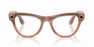 Lentes De Sol Ray-Ban Meta 0RW4014 Skyler Transitions Café/Durazno