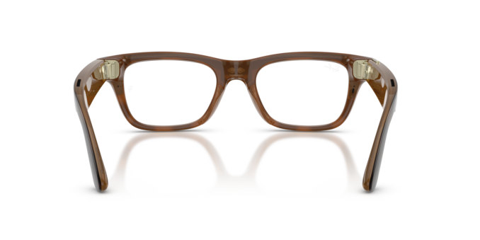Lentes oftálmicos Ray-Ban Meta 0RW7001 Blayzer Optics Large Habana
