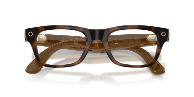 Lentes oftálmicos Ray-Ban Meta 0RW7001 Blayzer Optics Large Habana