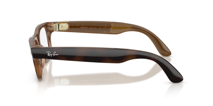 Lentes oftálmicos Ray-Ban Meta 0RW7001 Blayzer Optics Large Habana